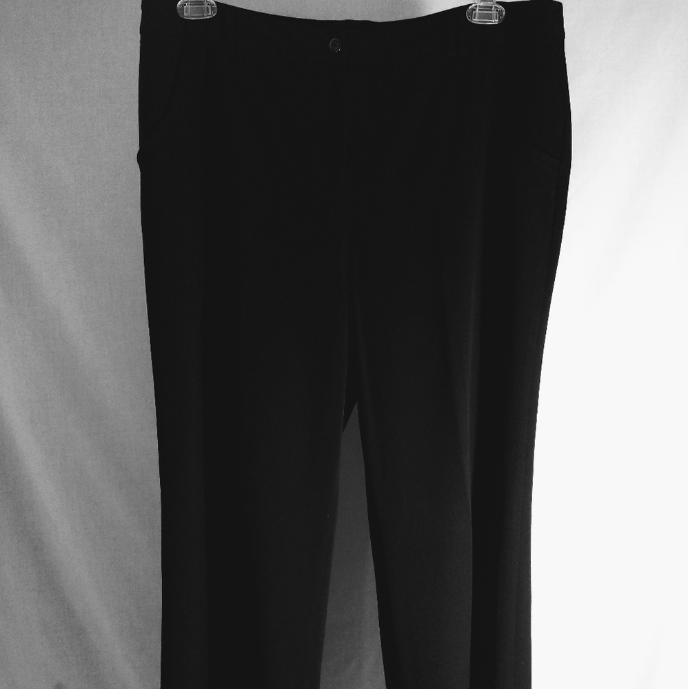 ATELIER BLACK RELAXED FIT PANTS